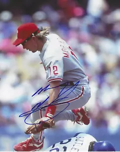 Signed 8x10 MICKEY MORANDINI Philadelphia Phillies Autographed photo - w/COA - Picture 1 of 1