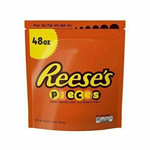 Reese's Pieces Peanut Butter Candy - 48oz