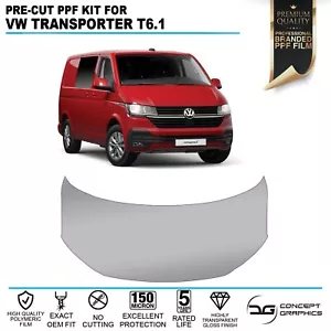Full Bonnet Stone Guard PPF Kit Paint Protection Film For VW Transporter T6.1 - Picture 1 of 4
