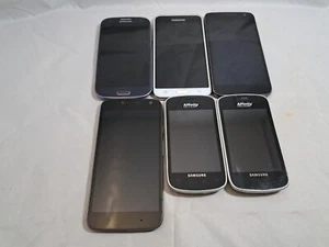 Smartphones para PIEZAS/REPARACIÓN -Motorola Samsung Lote de 6 - Imagen 1 de 7