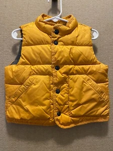 Gilet Baby Gap Puffer 12-18 mesi Giallo - Foto 1 di 8