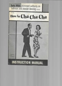 HOW TO CHA CHA INSTRUCTION MANUAL 1980 - Imagen 1 de 2