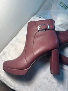 Botín Naturalizer Braxton Plataforma Mujer Cabernet Sauvignon Rojo Oscuro 5.5 M - Imagen 1 de 12