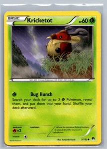 2016 Pokemon XY BREAKpoint Kricketot 5/122 - Picture 1 of 2