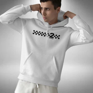 2 Tone Adult Hoodie Two Tone Ska Punk Rock Rocksteady The Specials Northern Soul - Picture 1 of 3