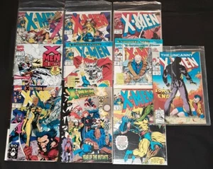 Lote de 10 X-MEN CÓMIC Uncanny, Previa de Coleccionista, Agenda X-Tinction, Ilimitado - Imagen 1 de 11