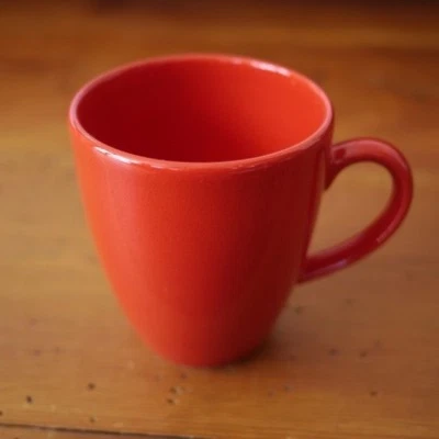 Waechtersbach Germany Fun Factory Red Glazed Ceramic Large Coffee Tea Mug - Image 1 of 3