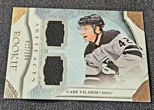 2020-21 UD Artifacts Gold Patch /199 Gabe Vilardi Material Rookie RC #169  - Picture 1 of 2