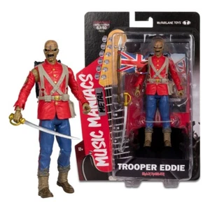 Metal Music Maniacs Action Figure Wave 2 Trooper Eddie (Iron Maiden) 15 cm - Picture 1 of 5