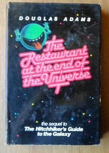 Das Restaurant am Ende des Universums Douglas Adams 1980 Buch Club Edition - Bild 1 von 4