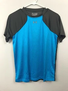 NEW Under Amour Heatgear Loose Stretch Kids Boy Girl Top Size M L XL - Picture 1 of 2
