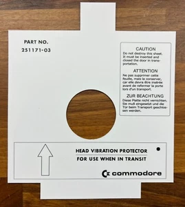 Commodore Part No. 251171-03 Head Vibration Protector for transit - Picture 1 of 2