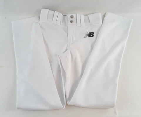 New Balance Youth Baseball Pants Size Small, White Cover