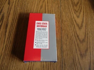 OHIO STATE VS MICHIGAN STATE VHS TAPE 1990 MARATHON PETROLEUM CO. - Picture 1 of 5