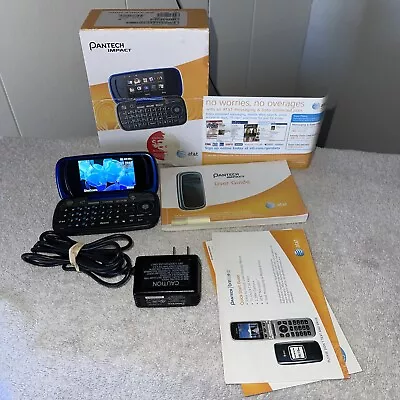 Pantech Impact P7000 - Blue (AT&T) Smartphone - Image 1 of 4