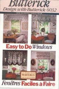 Paquete de ventana fácil de hacer sin cortar patrón de costura B6032 - Imagen 1 de 1