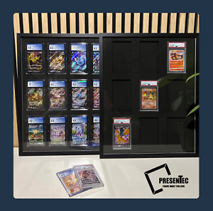 Rahmen PSA CGC Pokemon Karten Case Display Sammelkarten für bis 12 Gradingkarten
