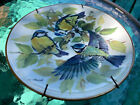 WWF Vintage Blue Bird Porcelain Decorative Plate Ursula Band Series 1985 7.5"