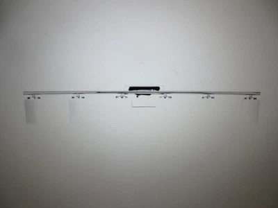 Progress Replay 48 in. 6-Light Polished Nickel Vanity Light Etched White Glass - Image 1 of 4