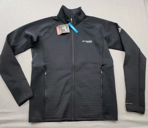 New Mens Columbia TITANIUM Crystal Leaf Helix Full Zip Jacket Size Medium - Picture 1 of 14