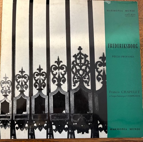FRANCIS CHAPELET Frederikborg pieces proanes / HARMONIA MUNDI | eBay