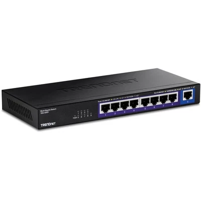 9-Port Multi-Gig Switch, TEG-S591, 8 x 2.5G RJ-45 Ports, 1 x 10G RJ-45 Port, ... - Image 1 of 4
