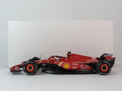 BBR Ferrari SF-24 #55 Carlos Sainz Jr winner Australian GP 2024 1/18 BBR241855 - Immagine 1 di 4