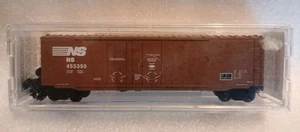 \75110\NORFOLK SOUTHERN Rd #NS 455350 Standard Box Car Double Plug Doors - Picture 1 of 8