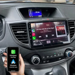 For Honda CRV 2012-2016 Android 15 CarPlay Car Radio GPS Navi Stereo WIFI RDS - Foto 1 di 22
