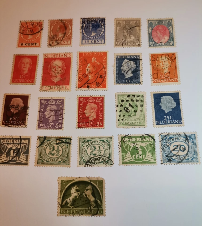 Timbre Rare pays bas - Photo 1/1