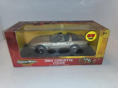 1984 Corvette Light Bronze 1:18 American Muscle Ertl - Image 1 of 4