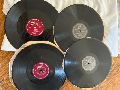 4-10" 78 RPM-“Fontaine Sisters”-Cold Cold Heart/I Get the Blues When It Rains/& Foto 1 de 4