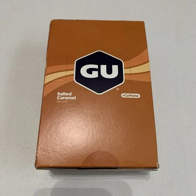 GU Energy Gel Salted Caramel + Caffeine 24 Pack Exp:12/26 - Image 1 of 4