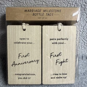 Marriage Milestone Flaschenetiketten - Bild 1 von 4