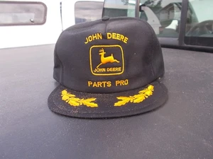 Tapa Snapback Pro piezas de tractor John Deere vintage envejecida - Imagen 1 de 7