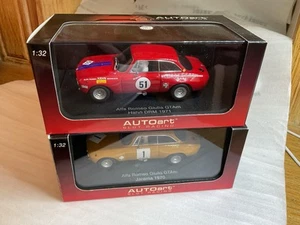 Auto Art Slotcar 1:32 Alfa Romeo Giulia GTAm Orange/Rot - Bild 1 von 3