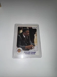 1986 Star #13/18 Boston Champ Series Stats NRMT CONDITION. - Picture 1 of 1