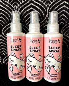 🌺3pk PERSONAL CARE STRAWBERRY SLEEP MELATONIN CHAMOMILE PILLOW BEDDING SPRAY - Picture 1 of 10