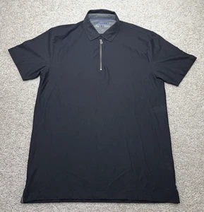 Twillory Poloshirt Herren Medium schwarz Air Zip Kollektion Performance Golf - Bild 1 von 10