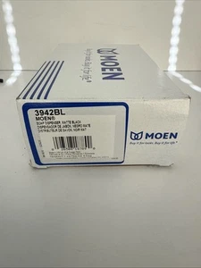 Dispensador de jabón de cocina montado en cubierta Moen 3942BL con botella en negro mate - Imagen 1 de 4