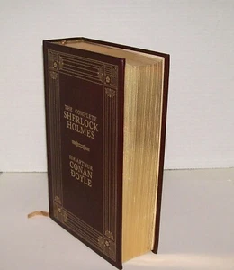 The Complete Sherlock Holmes Arthur Conan Doyle Gilt HC 1992 Barnes & Noble - Picture 1 of 11