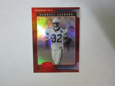2001 Leaf Certified Mirror Red # 20 Darrell Jackson Card (B5) Seahawks #9 of #75 - Image 1 of 2