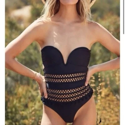 Tularosa Nina one piece black size large NWT - Image 1 of 4