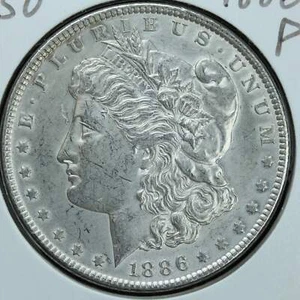 1886 P Morgan Silver Dollar - Philadelphia - Picture 1 of 2
