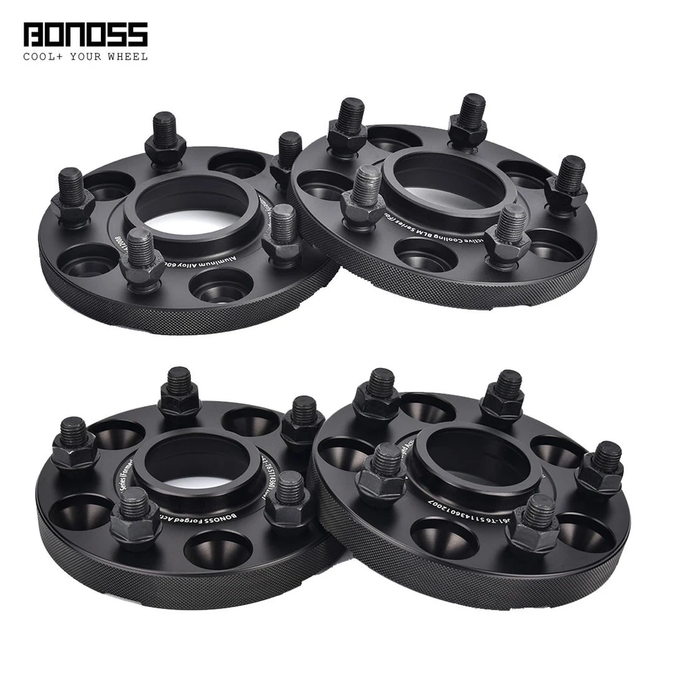 BONOSS 2x 15mm 2x 20mm 5x114.3 (5x4.5) Tuercas Espaciadores de rueda para Lexus IS GS RC F Foto 1 de 4