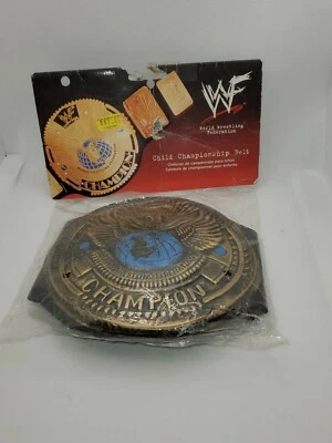 Cinturón Campeonato de Lucha Libre WWF - 1999 Cinturón Disfraz Halloween Foto 1 de 4