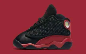 🔥 Air Jordan 13 Retro BT "Bred" 2017 ~ UK 2,5 EU 18,5 US 3C 9CM ~ 414581-004 🔥 - Bild 1 von 12