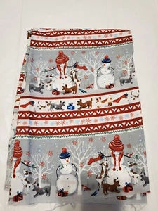 Hancock Fabrics Snowmen Puppies Stockings Quilting Gift Crafts Decor - Picture 1 of 1
