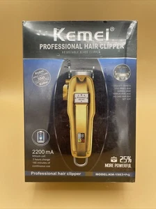 Kemei Tagliacapelli Uomo Professionale Kit Toelettatura Senza Fili Kemei KM-2850 - Foto 1 di 1