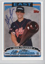 2008 Bowman Draft Aflac All-American Auto John Tolisano #AFLAC-JT Auto